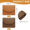 uxcell 2 Pcs Leather Business Card Case, Professional Slim Business