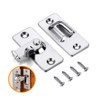 Repuhand Door Hasp Latch 90 Degree with 4 Screws for