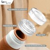 Kit de Viaje Envases Silicona INCLUYE 2 Protectores Para Cepillos