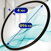 Rubber Seal for Pump Dishwasher Diameter 96 mm with Original