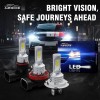 AUIMSOCO 9006 9005 LED Headlights Bulbs High Low Beam Cool
