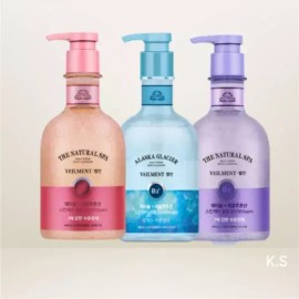 Belmon 벨먼 내추럴 스파 수분광채 스크럽워시 400ml 4종 택1 [핑크솔트] Belmon Natural Spa Moisture Radiance Scrub Wash 400ml Choose 1 of 4 [Pink Salt]