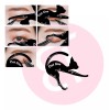 Bisutex Delineador Ojos Plantilla De Gato Para Delinear Ojos Color