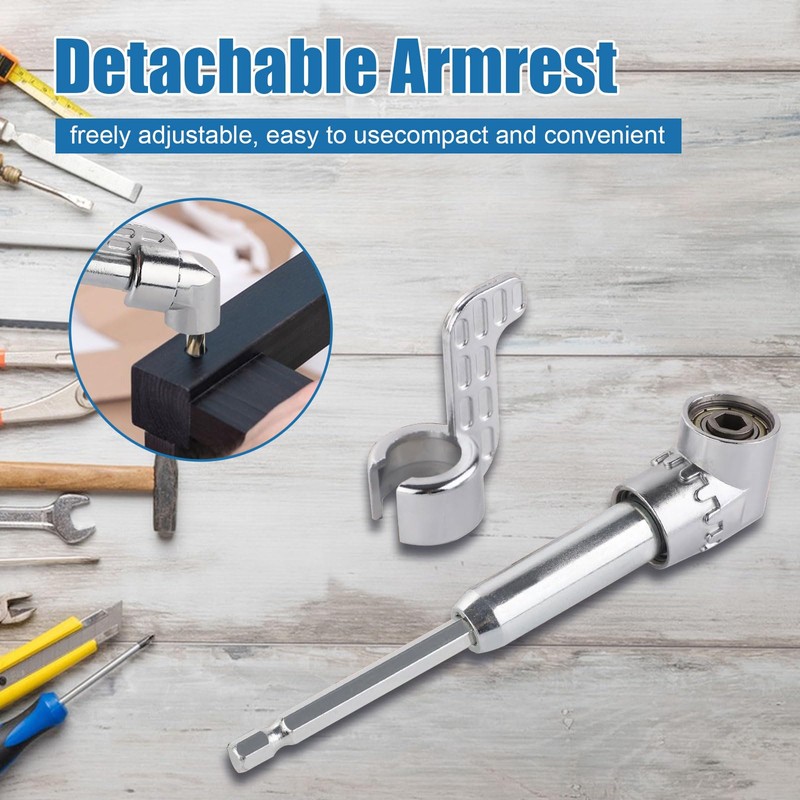 SuQurtom 2pcs 105 Degree Right Angle Drill Adapters Kit –