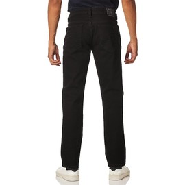 Buffalo David Bitton Men's Slim Ash Jeans, Black Denim, 36W X 30L