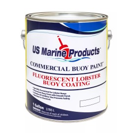 US Marine Products LLC Fluorescent Lobster Buoy Paint Signal Green Gallon by US Martine Products LLC