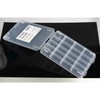 SIKIRI Partition Case, Nail Tip Case, 4.5 x 6.7 x