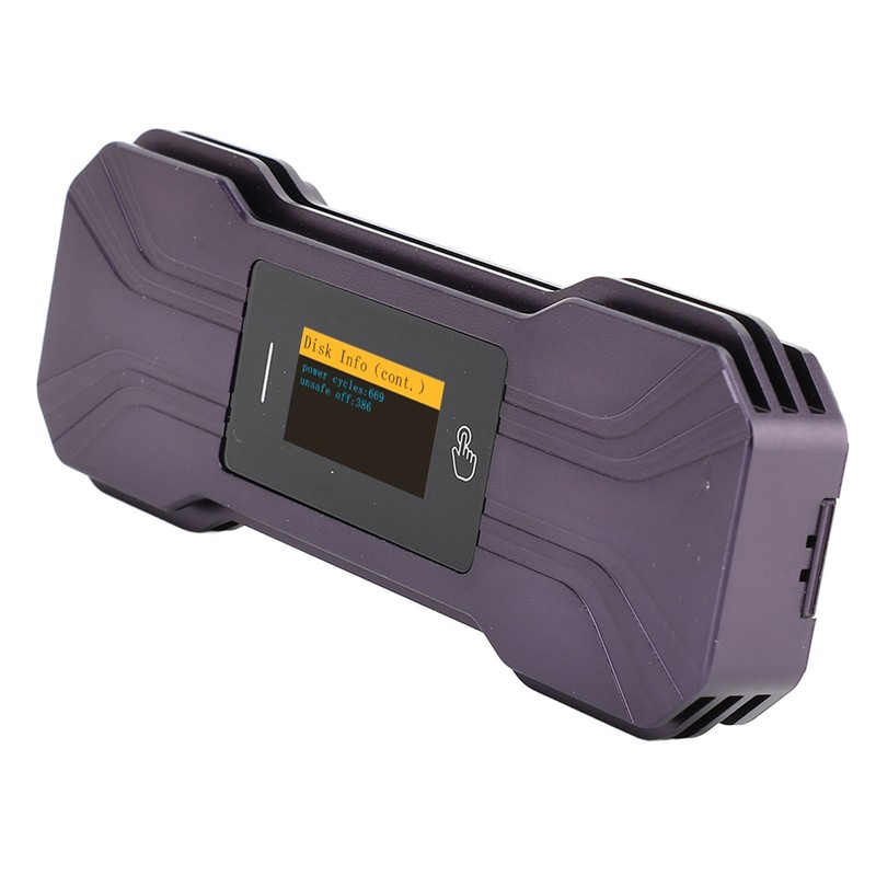 SSD Enclosure M.2 NVMe Visual Smart Mobile External Case 10