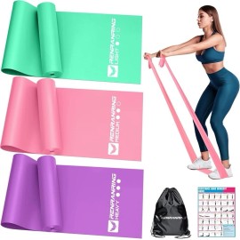 RENRANRING Resistance Bands for Working Out, Exercise Bands for Physical Therapy, Stretch