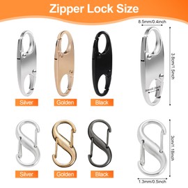 COZY CORE 21-Piece Zipper Clips Anti Theft Deterrents – Secure Luggage, Clothing, Backpacks, Boots, Purses – Perfect for Travel and Outdoor Sports