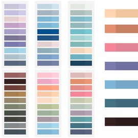 Sticky Tabs, 1200Pcs Sticky Notes, Index Tabs, Book Tabs, Writable Index Tabs, Page Markers, Coloured Annotation Tabs for Reading Notes, Classify Files, Office Supplies