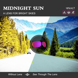 ToughAsNails Replacement Lenses for Oakley Blender OO4059 Sunglasses - HyperVision Plus Midnight Chrome - Polarized