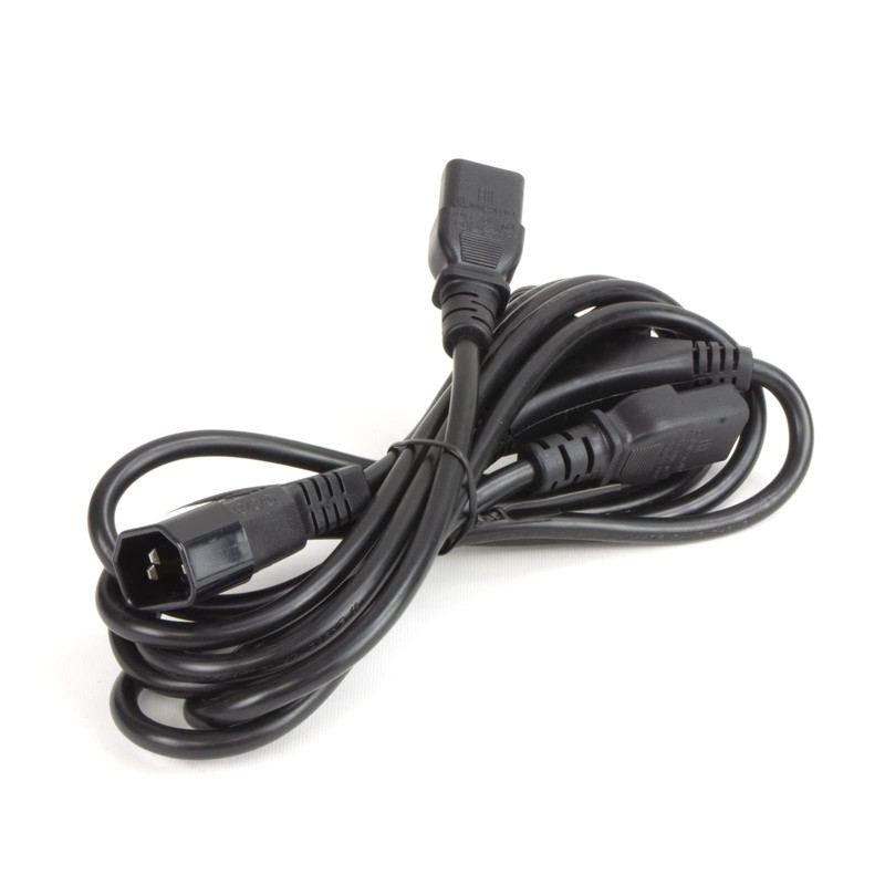 kenable IEC Mains Splitter Cable C14 Plug to 2 x