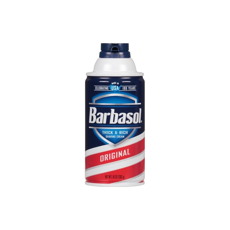 Barbasol Crema de afeitar, original, 10 oz