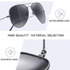 kunchu Classic Aviator Sunglasses for Men Womens Polarized UV400 Protection