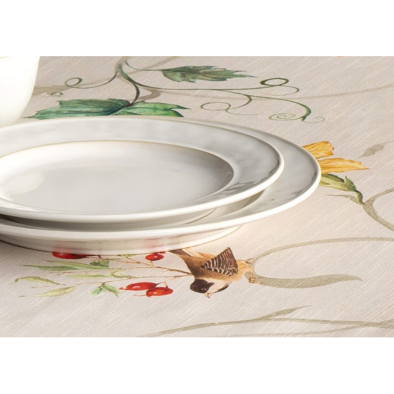 Maison d' Hermine Christmas Joy 100% Cotton Tablecloth for Kitchen