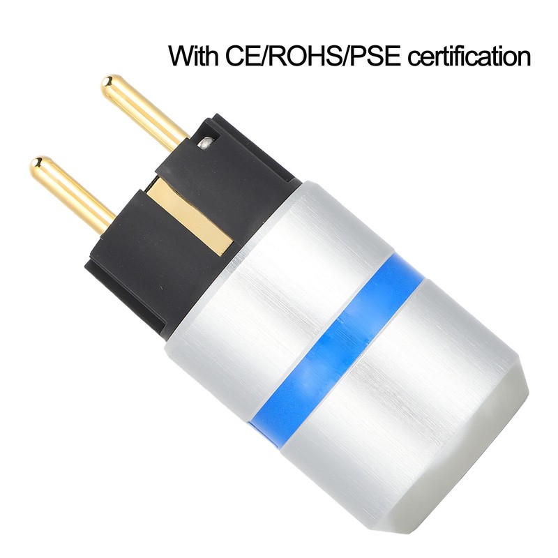 Monosaudio AC Power Plug Pure Copper 24K GoldPlated IEC Connector