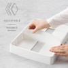 YouCopia StoraLid Adjustable Food Container Lid Organizer for Kitchen Cabinet