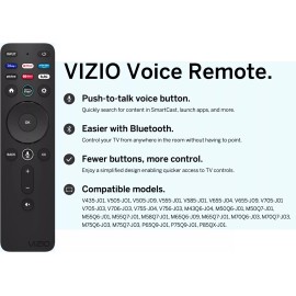 Vizio Original Vizio Voice Remote XRT260 for Vizio M P V Series LED OLED 4K Smart TVs
