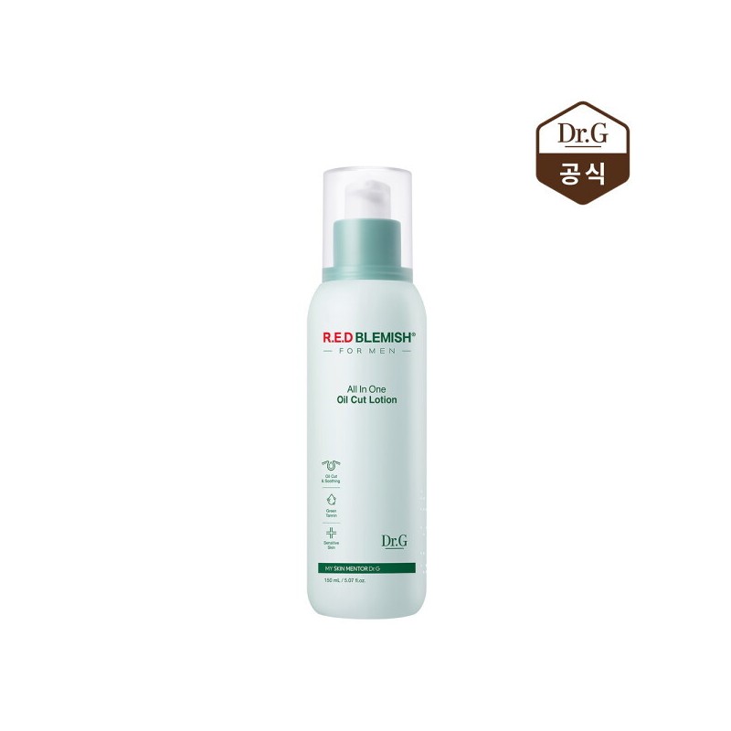 Dr.G 닥터지 레드 블레미쉬 포 맨 올인원 오일컷 로션 150ml
