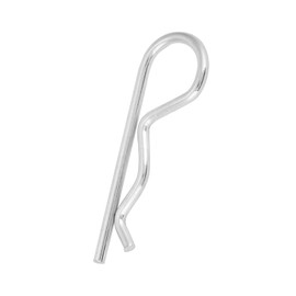 Garosa 10pcs High Quality Zinc B Type Cotter Pin Tractor Pin Clips Fastener Assortment Hitch Spring Clips Hair Pin(4*75mm（10pcs）) (3*60mm),Pin, Key