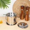 1.8L(61 fl. oz.) Bacon Grease Container, Stainless Steel Grease Container