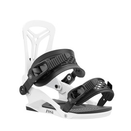 Union Rosa Snowboard Bindings, L: US Wmn 9-11, White