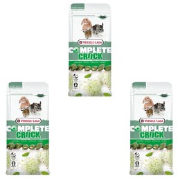 Versele-Laga Complete Crock Herbs | Pack of 3 | 3 x 50g | Snack for Rabbits and Rodents | Soft Herbal Filling with Alfalfa | Easy to Digest and No Added Sugars