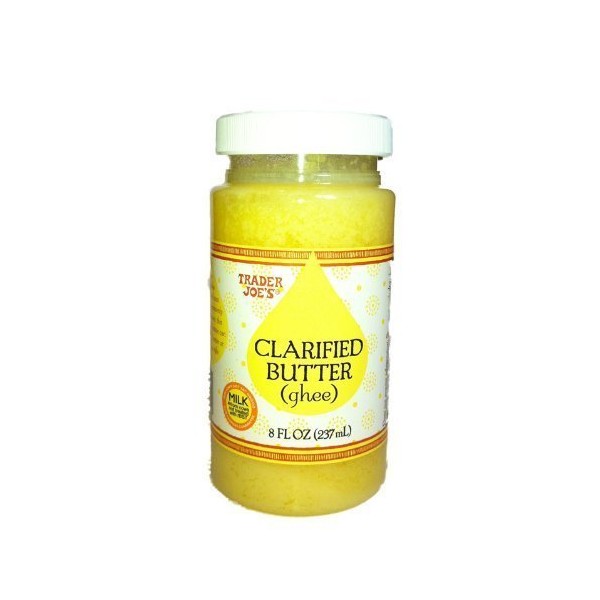 Trader Joes Clarified Butter (Ghee), 8oz. (Pack of 4) 32oz Total by trader joes