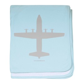 CafePress C 130 Cargo Baby Blanket, Super Soft Newborn Swaddle