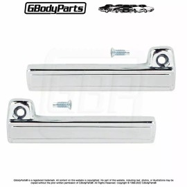 Gbodyparts 78-85 A/G Body Fisher T-Top TTop Panel Release Lock Lever Handle - Chrome PR
