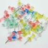 Operitacx 40pcs Decorative Push Pins for School Home Office Thumbtacks