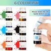 Zonon Glass Dipped Pen Ink Set 14 Pcs Include 6