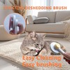 POSAPET Cat Grooming Brush Kit 6 Tools - Deshedding &