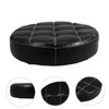 TOVINANNA Round Stool Replacement Cushion Pu Cover Stylish Accessory for