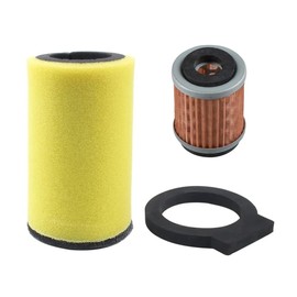 YJGZSVK Air Filter Cleaner For Yamaha Big Bear 350 4x4 YFM350FW 1987-1999 Big Bear 350 2x4 YFM350U 1996-1999 Kodiak 400 YFM400 1993-1999 Timberwolf 250 YFB250 1992-2000 1YW-14451-00-00 Yellow