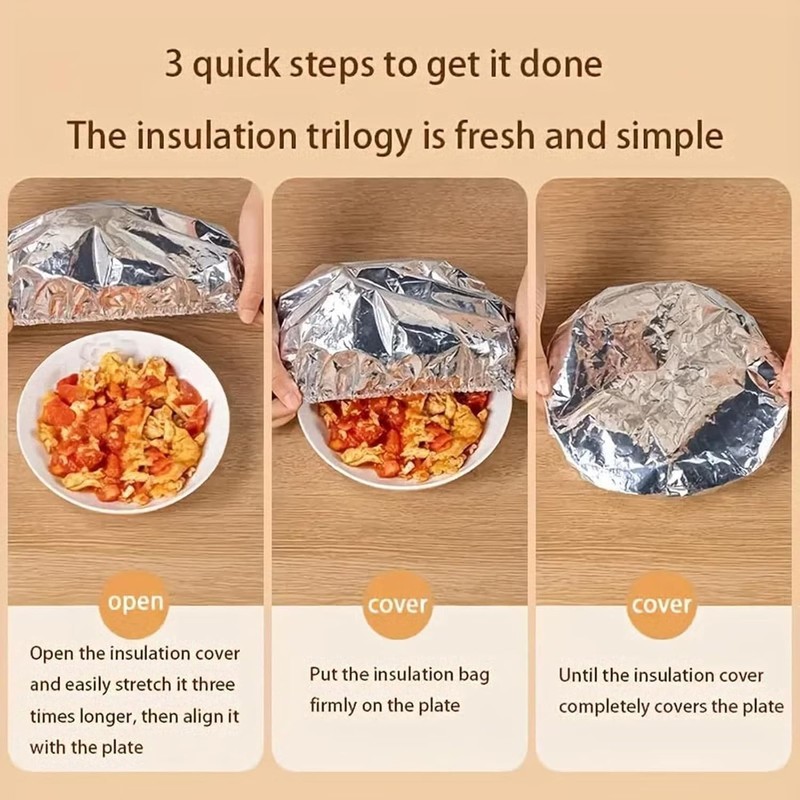 Tapas de aluminio para conservar alimentos, tapas elásticas reutilizables de