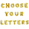 Glanzzeit 18 Inch Gold Foil Balloons Letters A - Z