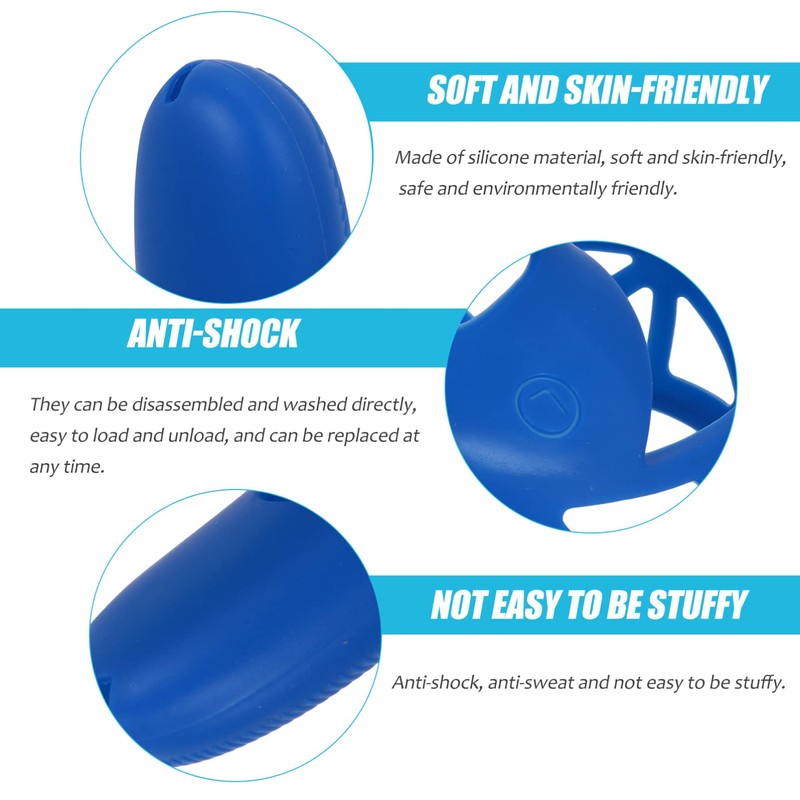 Gatuida 3pairs Touch Controller Grip Covers for Comfortable Knuckle Straps