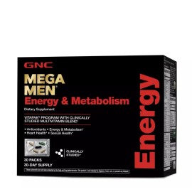 GNC Mega Men® Energy & Metabolism Vitapak® Program (30 Servings)