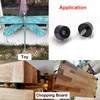 smseace 200PCS Rubber Feet for Cutting Board, 0.31inch H x