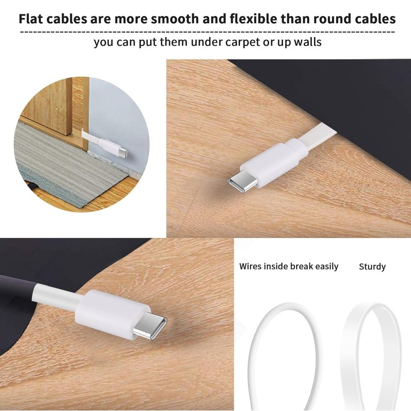 Uogw 2Pack 25FT Power Cable for Blink Mini2,Blink Mini,Blink Outdoor