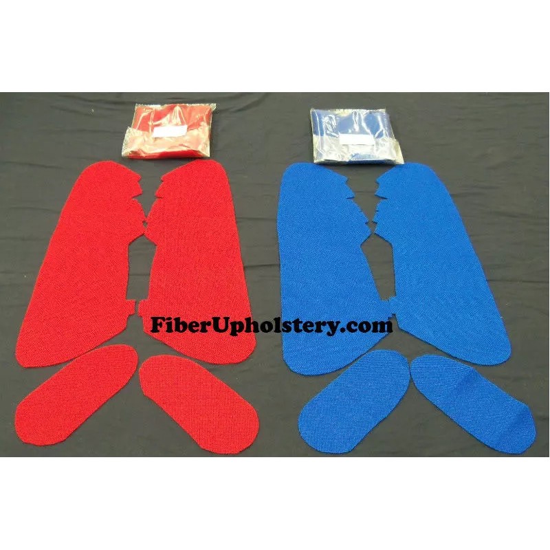 Fiber Upholstery Jersey Red Door Panel Insert RSX Integra DC5