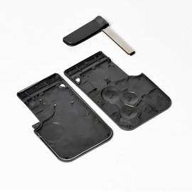 JONGO - Electronic Key Card Case Compatible with Renault Scénic 2, Megane 2, Clio 3 and Grand Scenic | Shell without Blank Key, Smart Card, Car Handsfree Kit 3