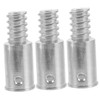 Baluue 3pcs Threaded Connector for Broom Handle Replacement Durable Extension