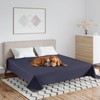 Waterproof Bedspread, Breathable Bed Sheet, Brushed Microfibre + TPU Double