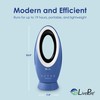 LivePure Bladeless Indoor/Outdoor Rechargeable Fan, Lavender