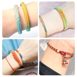 Xximuim Paracord Bracelet Maker - Wood U Shape Clear Scale Jig with 2 Clamp DIY Hand Knitting Bracelet Jig Braiding Tool