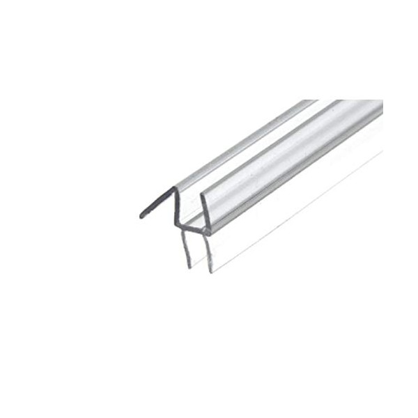 CRL Co-Extruded Clear Bottom Wipe with Drip Rail for 1/4"