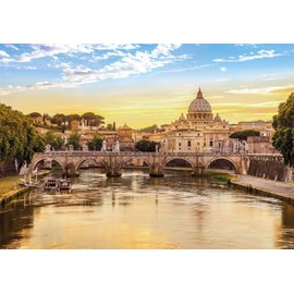 Clementoni 31819 Rome Puzzle 1500 Pieces from 9 Years Colourful Adult Puzzle with Bright Colours, Skill Game for the Whole Family, Great Gift Idea